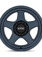 KMC KM728 Lobo Wheel 17x9 6x139.7 -38mm Metallic Blue                                     - KM728LX17906838N - Image 3