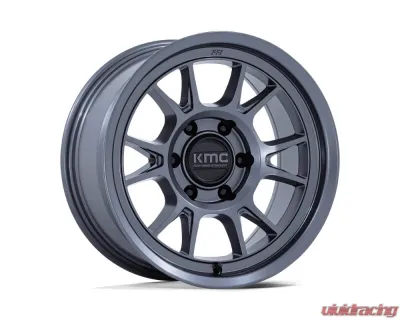 KMC KM729 Range Wheel 17x8.5 6x135 0mm Matte Anthracite - KM729AX17856300
