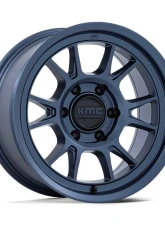 KMC KM729 Range Wheel 17x8.5 5x127 | 5x5 -10mm Metallic Blue                                     - KM729LX17855010N - Image 3