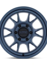 KMC KM729 Range Wheel 17x8.5 5x127 | 5x5 -10mm Metallic Blue                                     - KM729LX17855010N - Image 3