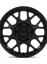 KMC KM730 Hatchet Wheel 17x8.5 6x114.3 25mm Matte Black                                     - KM730MX17856425 - Image 3