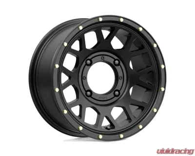 KMC KS135 Grenade Wheel 15x6 4x137 38mm Satin Black - KS13556048738