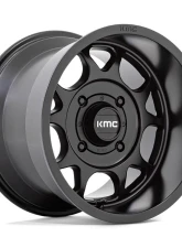 KMC KS137 Toro S UTV Wheel 15x7 4x137 10mm Satin Black                                     - KS137MX15704810 - Image 3