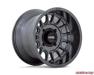 KMC KS138 Impact UTV Wheel 15x7 4x156 10mm Anthracite - KS138AX15704410