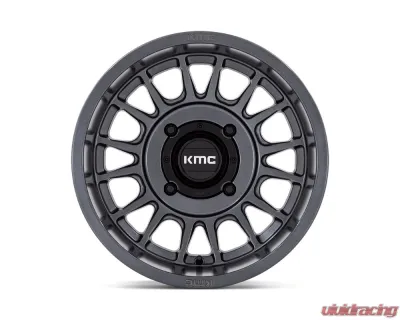 KMC KS138 Impact UTV Wheel 15x7 4x156 10mm Anthracite - KS138AX15704410