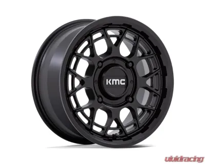 KMC KS139 Technic UTV Wheel 15x7 4x156 38mm Matte Black - KS139MX15704438