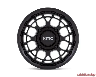 KMC KS139 Technic UTV Wheel 15x7 4x156 38mm Matte Black - KS139MX15704438