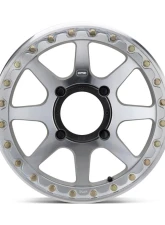KMC KS234 Addict 2 Beadlock Wheel 15x6 4x156 38mm Machined                                     - KS23456044538 - Image 2