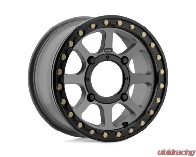 KMC KS234 Addict 2 Beadlock Wheel 15x6 4x137 38mm Satin Gray - KS23456048438
