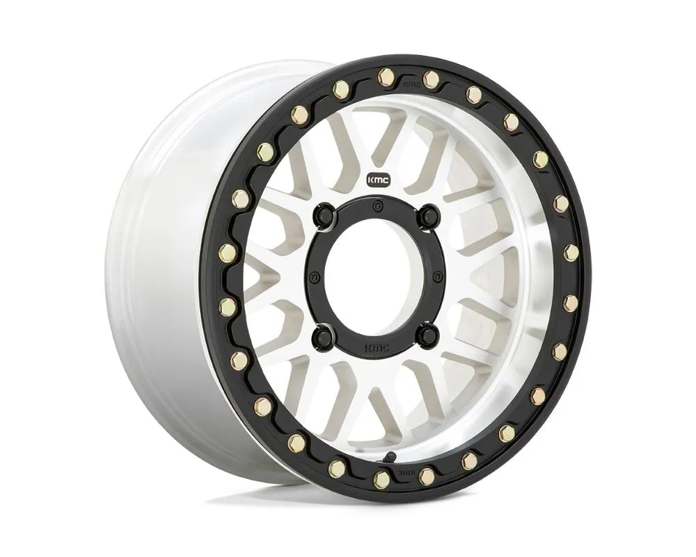 KMC KS235 Grenade Beadlock Wheel 15x10 4x137 0mm Machined - KS23551048500