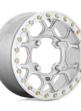 KMC KS433 Mesa Beadlock Wheel 15x6 4x156 38mm Raw Machined Forged                                     - KS43356044538A - Image 3