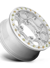 KMC KS433 Mesa Beadlock Wheel 15x6 4x156 38mm Raw Machined Forged                                     - KS43356044538A - Image 2