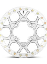 KMC KS433 Mesa Beadlock Wheel 15x6 4x156 38mm Raw Machined Forged                                     - KS43356044538A - Image 3