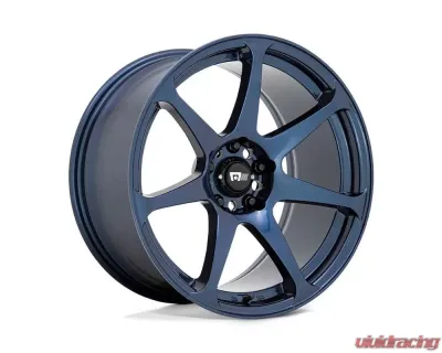Motegi MR154 Battle Wheel 17x8 5x100 43mm Midnight Blue - MR154780519A43