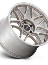 MOTEGI Racing MR158 Tsubaki Wheel 18x9.5 5X114.3 15 Motorsport Gold w/Machined Lip                                     - MR158GD18951215 - Image 2