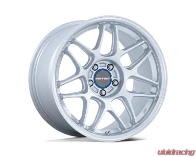 MOTEGI Racing MR158 Tsubaki Wheel 18x8.5 5x108 42 Hyper Silver w/Machined Lip - MR158SD18853042