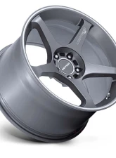 MOTEGI Racing MR159 Battle V Wheel 18x9.5 5X114.3 15 Gunzilla w/Machined Lip Stripe                                     - MR159AD18951215 - Image 2