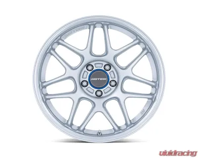 MOTEGI Racing MR158 Tsubaki Wheel 18x8.5 5x108 42 Hyper Silver w/Machined Lip - MR158SD18853042