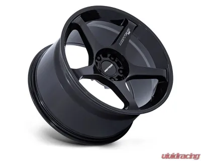 MOTEGI Racing MR159 Battle V Wheel 17x8.5 5x100 30mm Blackbird Metallic - MR159BX17855M30