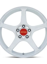 MOTEGI Racing MR159 Battle V Wheel 18x10.5 5x114.3 35mm Matsuri White Pearl w/Machined Lip Stripe                                     - MR159WD18051235 - Image 3