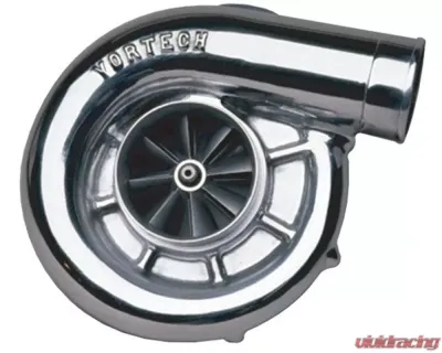 Vortech Black Finish Curved Discharge CW Rotation V-1 Ti-Trim Heavy Duty Supercharger - 2A138-144