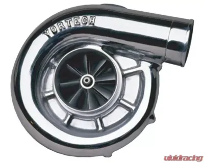 Vortech Satin Finish Straight Discharge CCW Rotation V-1 Ti-Trim Heavy Duty Supercharger - 2A139-120