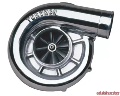 Vortech Black Finish Curved Discharge CW Rotation V-2 Si-Trim Heavy Duty Supercharger - 2E128-044
