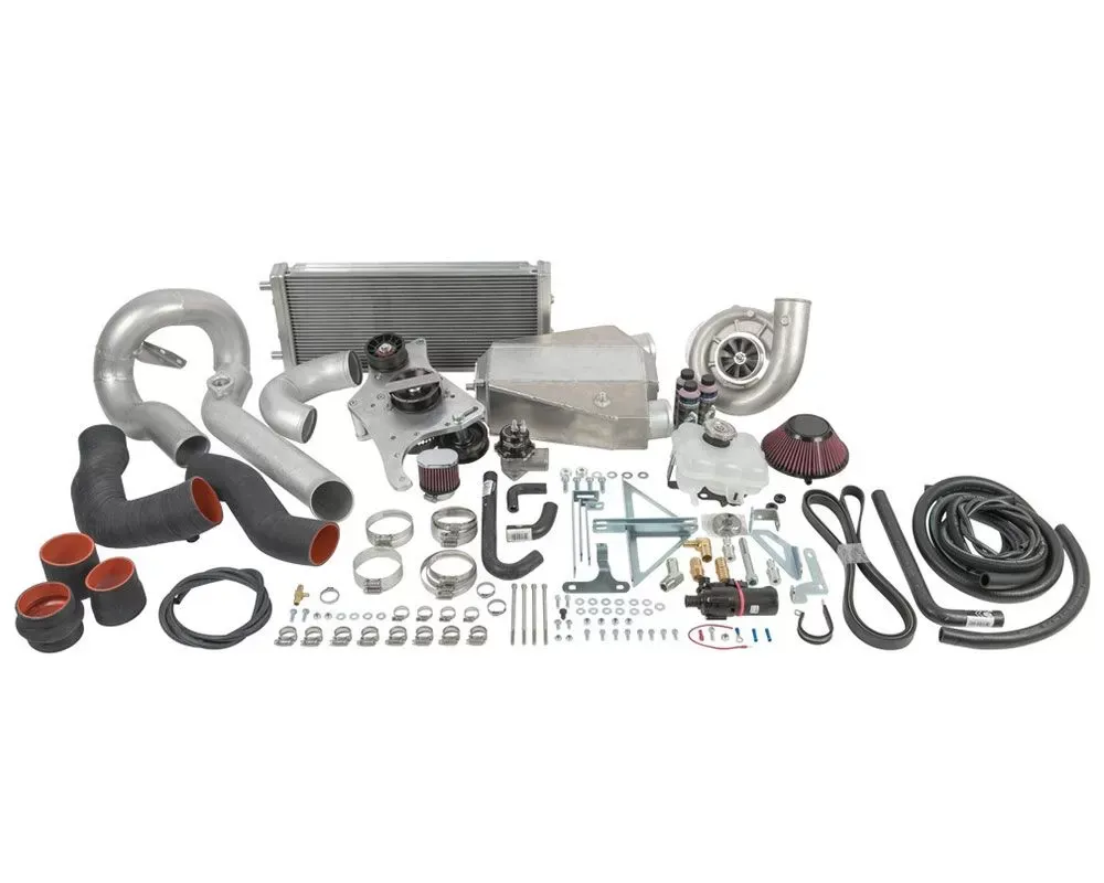 Vortech Black Finish V-3 Si-Trim Supercharger Kit with Charge Cooler 5.7L Dodge Challenger 2015-2019 - 4CM218-024L