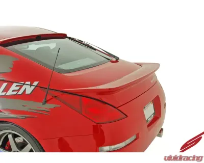 Stillen Roof Wing Only U/T Matte Black Nissan 350Z Coupe 2003-2008 - 1035050MB