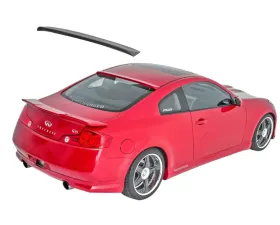 Stillen Roof Spoiler Matte Black Infiniti G35 Coupe 2003-2007