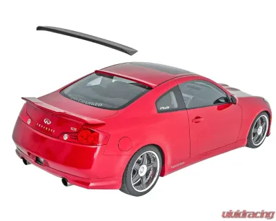 Stillen Roof Spoiler Matte Black Infiniti G35 Coupe 2003-2007 - 1036050MB