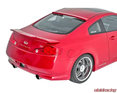 Stillen Roof Spoiler Matte Black Infiniti G35 Coupe 2003-2007 - 1036050MB
