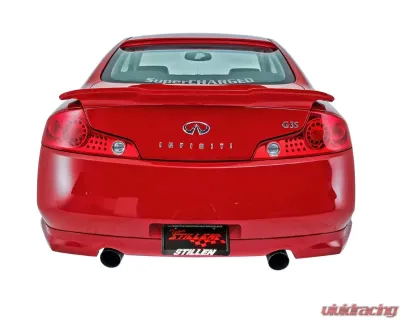 Stillen Roof Spoiler Matte Black Infiniti G35 Coupe 2003-2007 - 1036050MB
