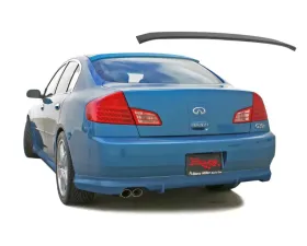 Stillen Roof Spoiler Matte Black Infiniti G35 Sedan 2003-2006
