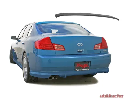 Stillen Roof Spoiler Matte Black Infiniti G35 Sedan 2003-2006 - 103719MB