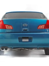 Stillen Roof Spoiler Matte Black Infiniti G35 Sedan 2003-2006                                     - 103719MB - Image 3