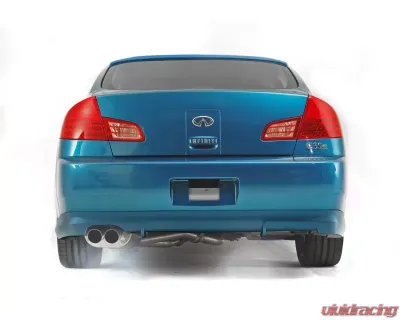 Stillen Roof Spoiler Matte Black Infiniti G35 Sedan 2003-2006 - 103719MB