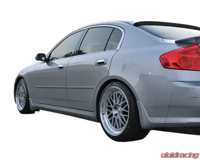 Stillen Roof Wing Matte Black Infiniti G35 Sedan 2007-2008 - 103860MB