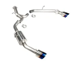 Stillen Axle Back Exhaust System Blue Burnt Tip Hyundai Elantra N 2022-2023