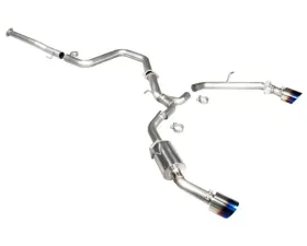 Stillen Cat Back Exhaust System Blue Burnt Tip Hyundai Elantra N 2022-2023