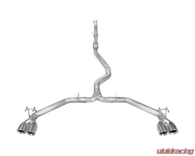 Stillen Polished Stainless Steel Tips Cat-back Exhaust Honda Civic Hatcback 2022+ - 504100