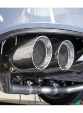 Stillen Polished Stainless Steel Tips Cat-back Exhaust Honda Civic Hatcback 2022+                                     - 504100 - Image 3