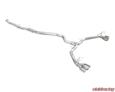 Stillen Polished Stainless Steel Tips Cat-back Exhaust Honda Civic Hatcback 2022+ - 504100