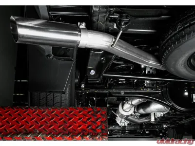 Stillen Catback Side Exit Exhaust System Polished Tip Toyota Tacoma 2024+ - 509240
