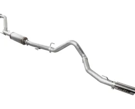 Stillen Catback Rear Exit Exhaust System Polished Tip Toyota Tacoma 2024+