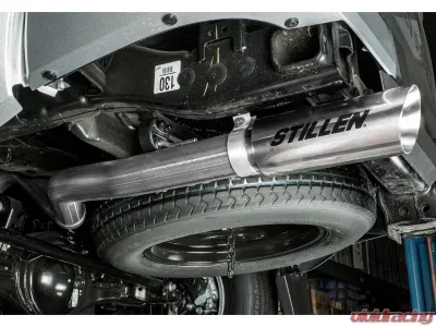 Stillen Catback Rear Exit Exhaust System Polished Tip Toyota Tacoma 2024+ - 509243