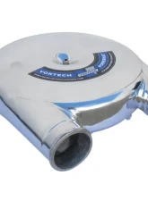 Paxton Polished Finish Dual Entry Universal PowerHat Carburetor Hat Assembly                                     - 8PM106-028 - Image 2