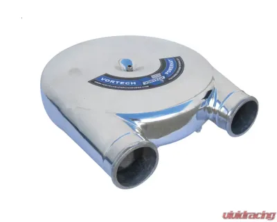 Paxton Polished Finish Dual Entry Universal PowerHat Carburetor Hat Assembly - 8PM106-028