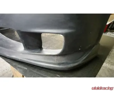 Advan Carbon Design Front Bumper w/ Integrated Carbon Bottom Acura TL 2004-2008 - BKAL04-VM302FBC