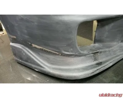 Advan Carbon Design Front Bumper w/ Integrated Carbon Bottom Acura TL 2004-2008 - BKAL04-VM302FBC